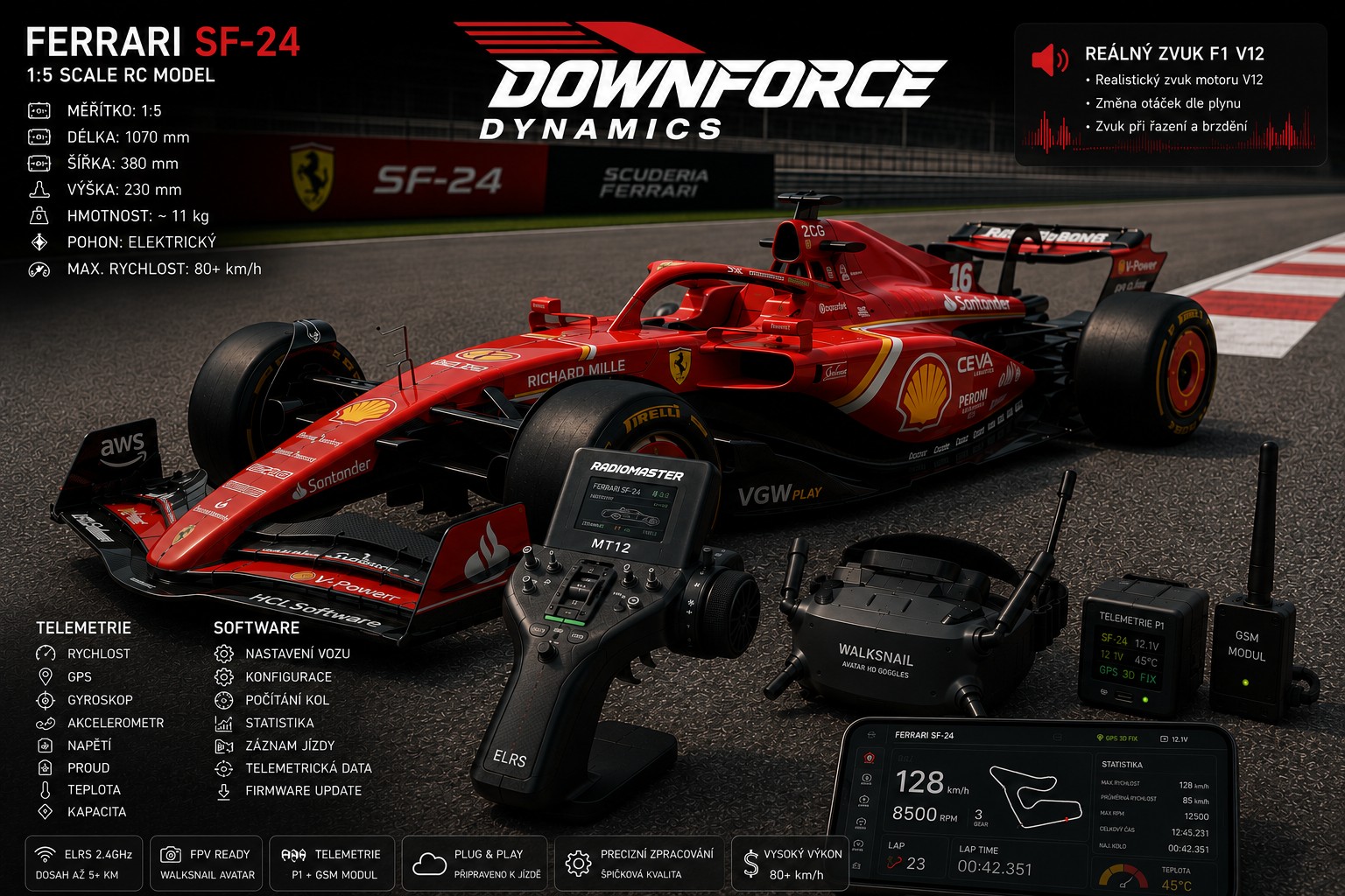 SF-24 specifikace