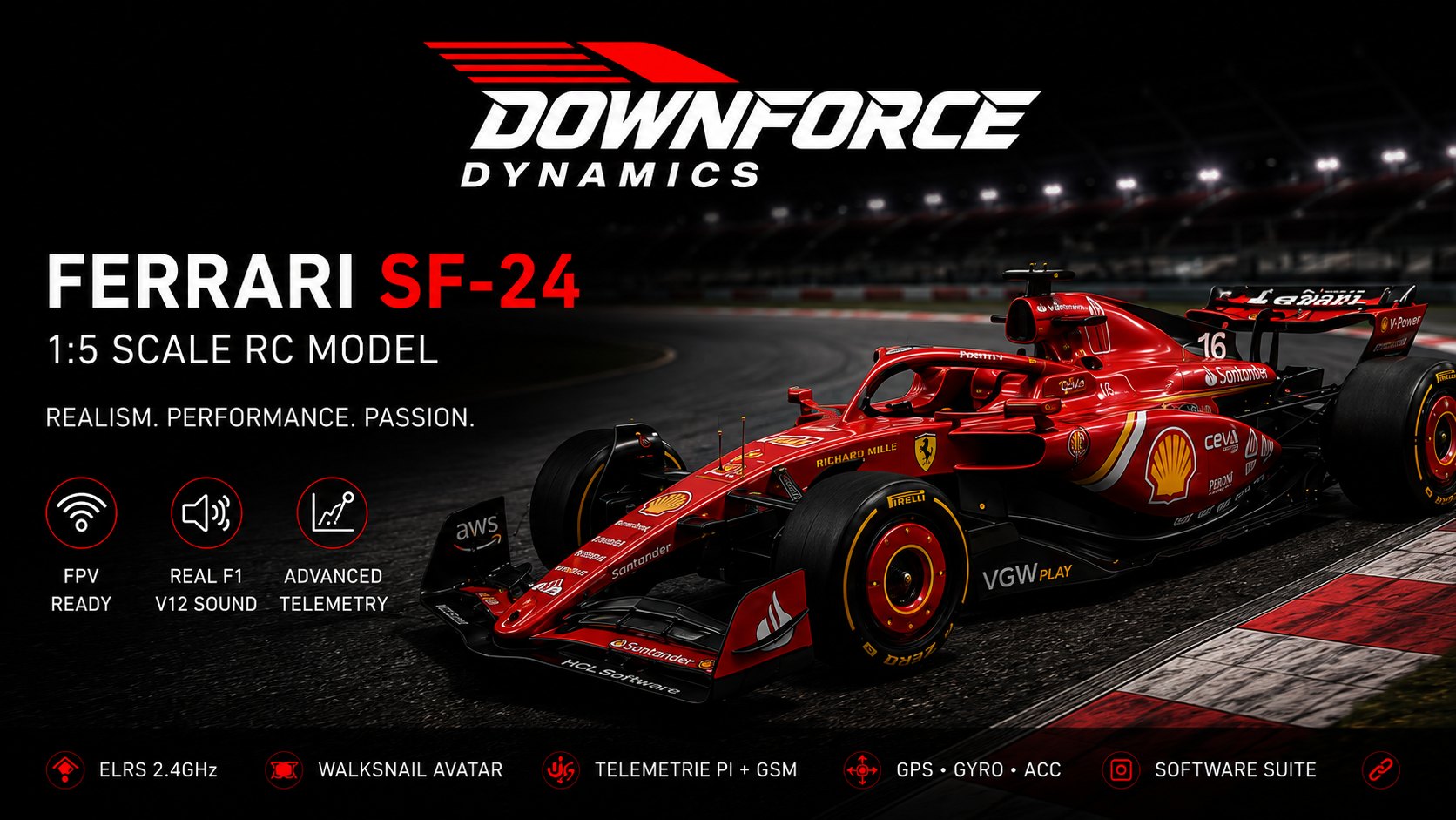 Ferrari SF-24 1:5
